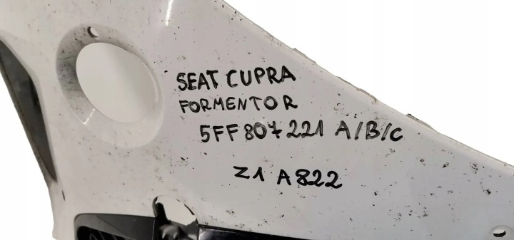 фото №9, Cupra formentor 5ff 2020- бампер передний перед 5ff807221 a/b/c