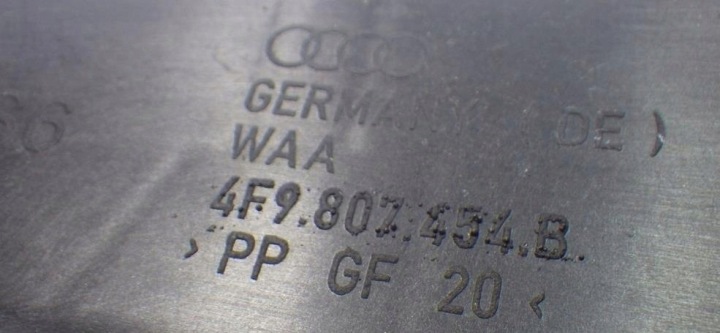 фото №8, Кронштейн  бампера правое зад audi rs6 c6 4f9807454b