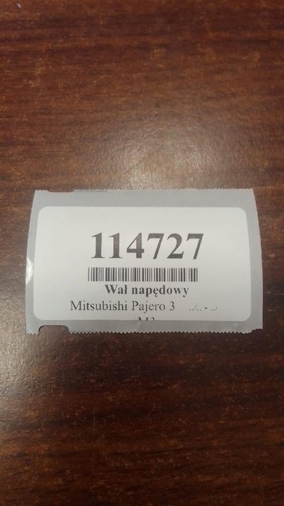 фото №8, Mitsubishi pajero iii 3.2 did wał привідний перед mr453518