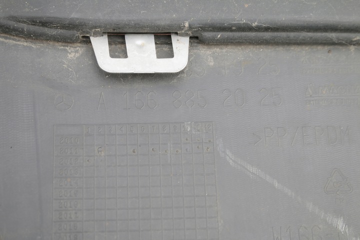 фото №13, Дифузор бампера зад mercedes ml 166