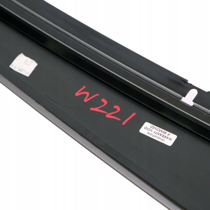 фото №11, Mercedes w221 стойка планка дверь стёкла правые зад