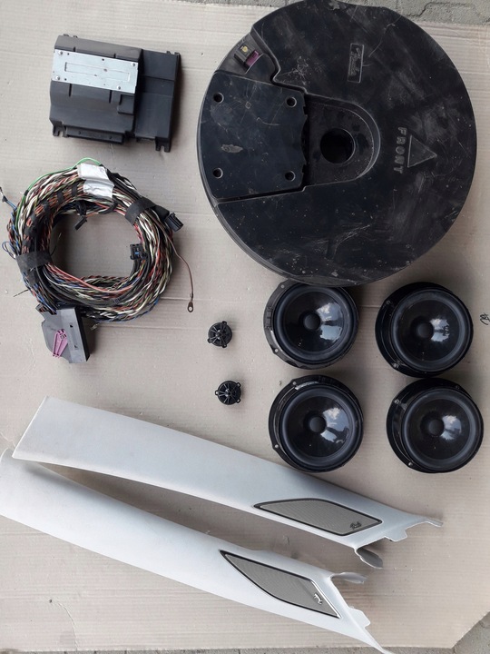 фото №9, Vw golf vii 7 озвучення fender підсилювач 5g0035456 5g0035621