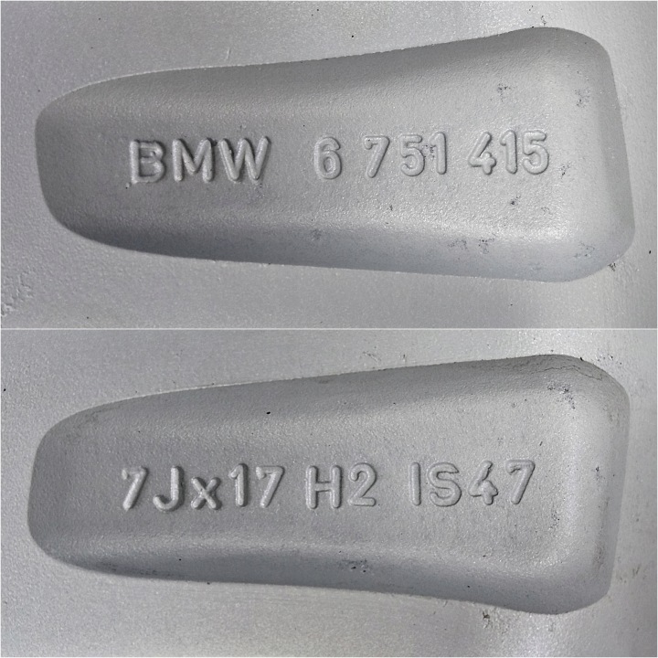 фото №16, Диски bmw 1 2 3 4 5 x1 x3 e87 e88 f20 f30 e84 f25 e46 5x120 7x17 17 6751415