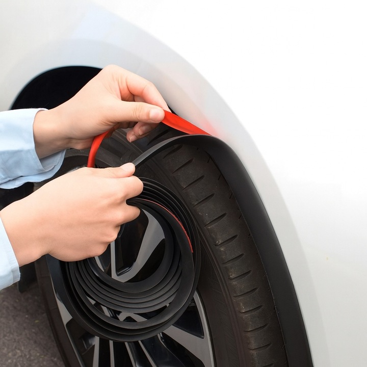 фото №12, Планка samoprzylepna защита колёсная арка крыльев защита rantów широкая 1,5 m