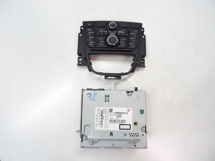 фото №1, Opel meriva b радіо радіопрогравач панель комплект