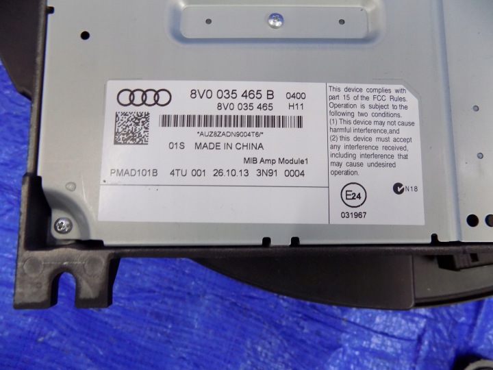 фото №7, Озвучення динаміки підсилювач bang&olufsen audi a3 8v 8v0 035 465 b