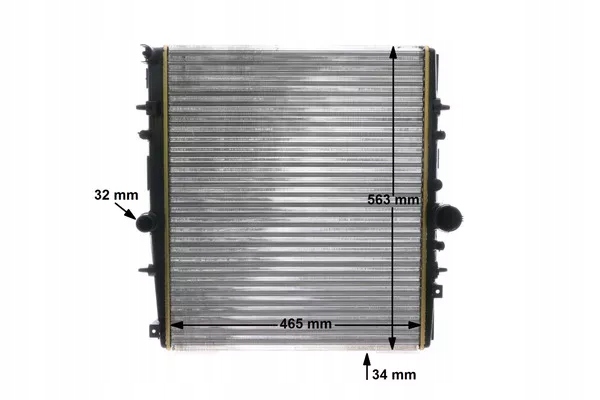 фото №14, Mahle cr 1437 000s радиатор, система охлаждение двигателя