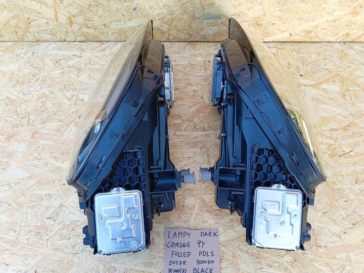 фото №11, Porsche cayenne 9y лампы правая левая перед полный led pdls 9y0941033ak 2022r