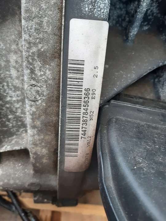 фото №10, Двигун bmw n52b25a n52 комплектний bmw e90 e91 e60 325i 525i 218km