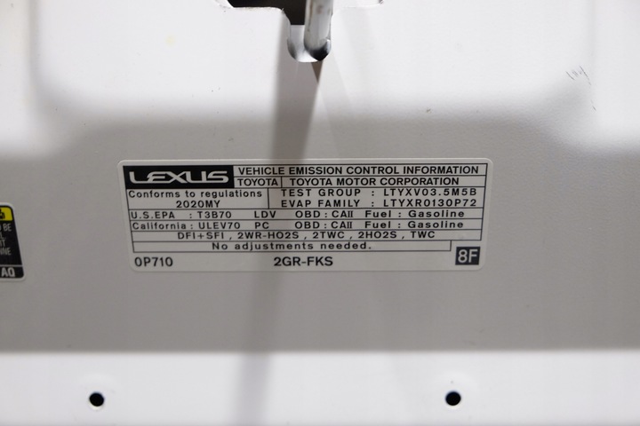фото №9, Lexus es es250 es300h 2018 19- капот перед кришка