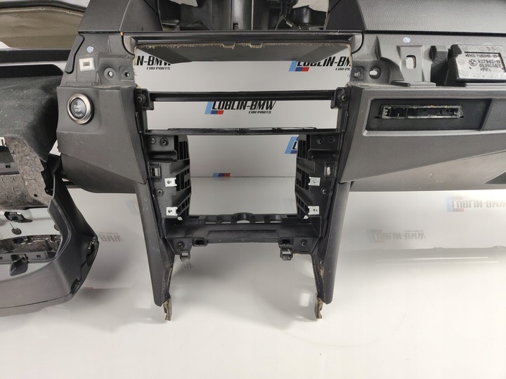 фото №8, Bmw e60 e61 панель роздавальна консоль старт сплав + cup тримачі