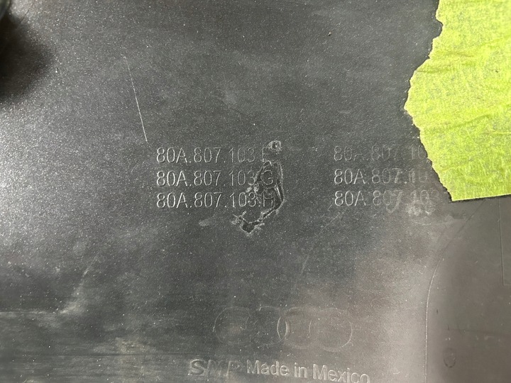 фото №15, Боковина праві бампер перед audi q5 ii s-line 80a