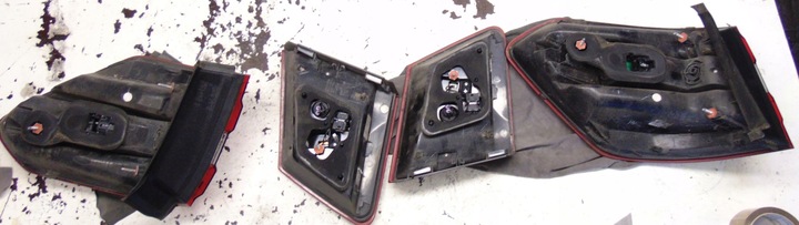 фото №10, Лампа лампи права ліва зад задня kpl led mercedes e w212 09r- універсал європа