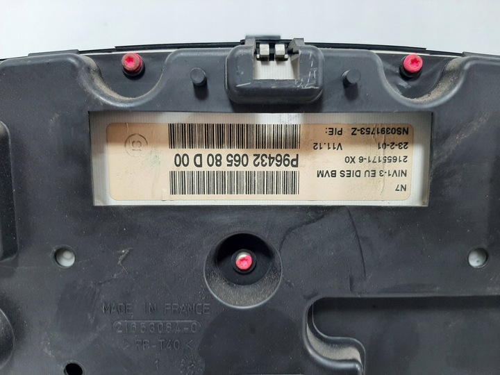 фото №8, Citroen xsara 2.0hdi 02r набір стартовий блок керування двигуна bosch 0281010499