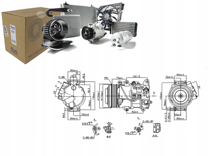 фото №1, Nis890141 компрессор кондиционера lexus gs, is c, i