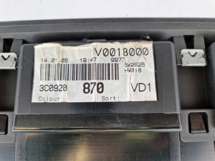 фото №13, Спідометр  volkswagen passat b6 v0018000