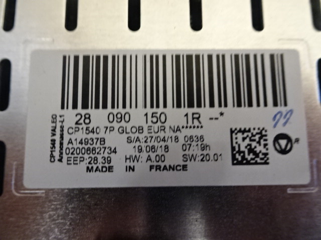 фото №5, Экран дисплей радио навигации talisman