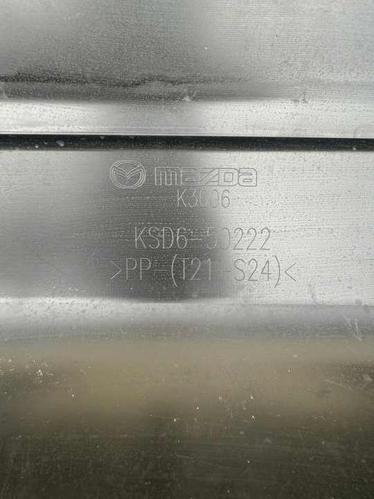 фото №13, Дифузор накладка заднього бампера mazda cx5 cx-5 ii ksd6-50222