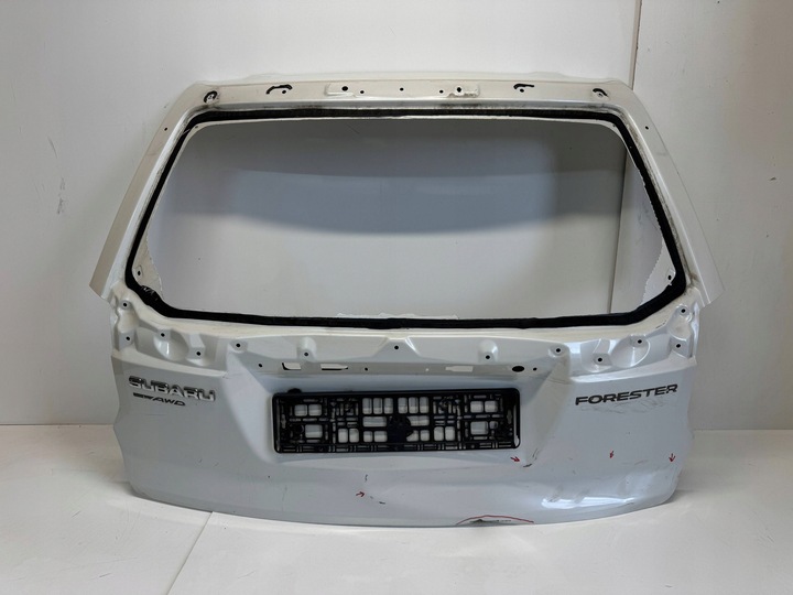 фото №1, Subaru forester sj 13-18 кришка багажника зад задня біла
