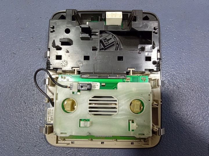 фото №7, Alfa romeo 159 лампа стеля перед передня чорна