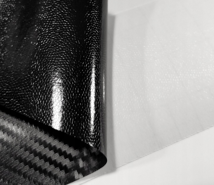 фото №13, Наклейка плівка захисна na бампер карбон 90x8,8cm