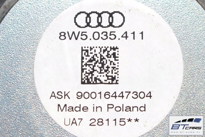 фото №8, Audi a4 sedan динамики динамик 8w5035412 8w5035411 8w0035415 8w5035399 na