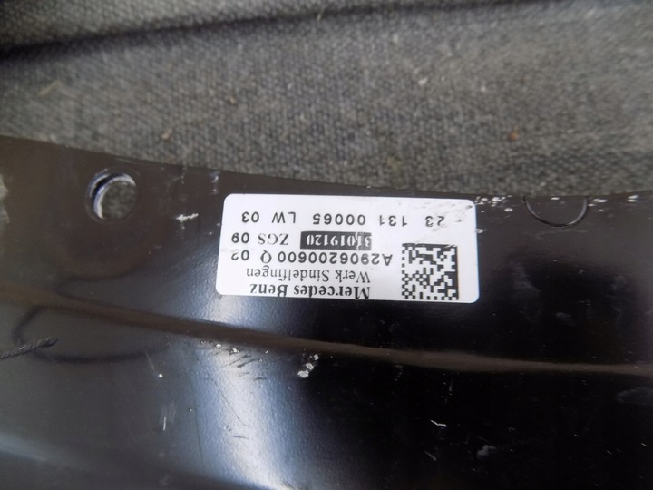 фото №11, Mercedes amg gt w290 pas переднее верхний a290