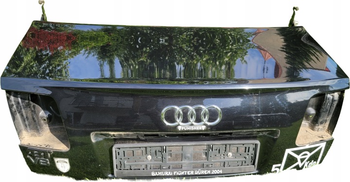 фото №11, Audi a8 d3 s8 рестайлинг капот крышка крышка багажника задняя зад lz9y