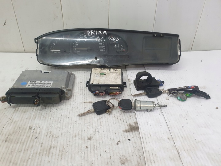 фото №1, Блок керування набір старт vectra b 2,0dti 0281001631