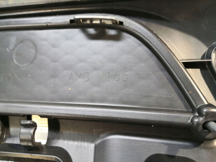 фото №8, Диффузор накладка спойлер бампера do mercedes ml w166 amg зад