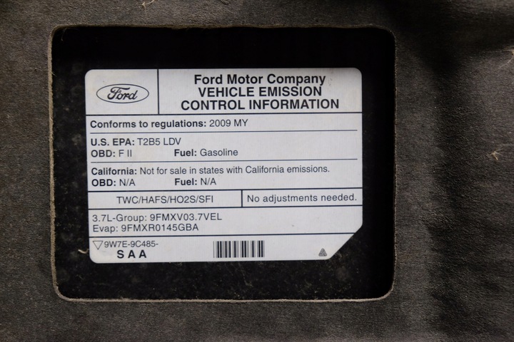 фото №11, Lincoln mks 2009-2012 капот перед кришка usa