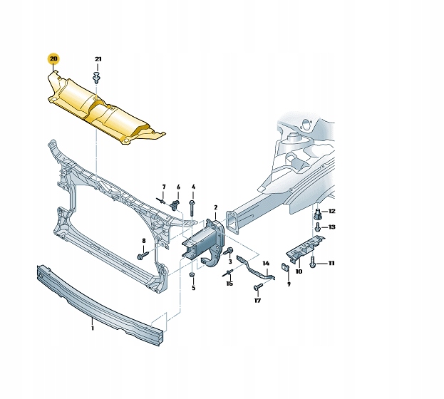 фото №13, Audi оригинальный номер 4g0807081d защита ремня