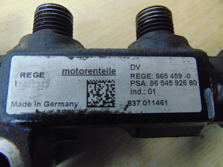 фото №7, Планка впрыскивающий датчик citroen berlingo 2008-1.6 hdi