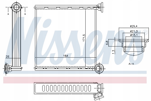 фото №8, Обігрівач обігріву кабіни [ nissens ] 73980