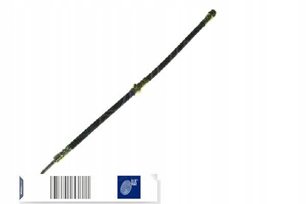 фото №1, Блакитний print шланг гальмівний гнучкий зад p dł.