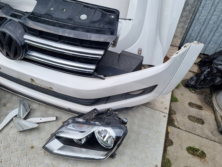 фото №8, Vw amarok 2014 r комплектный перед капот лампы