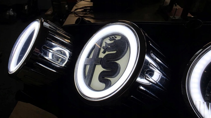 фото №6, Фары alfa romeo 159 brera h7 логотип led кольца drl zregenerowane eu