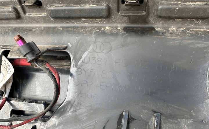 фото №8, Бампер задний audi rs3 8y5 sedan 8y5807511g