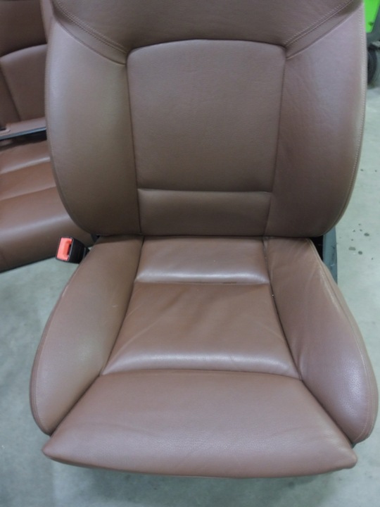 фото №8, Bmw f10 сиденья сиденье кожа обшивки eu подогрев комфорта ролетки