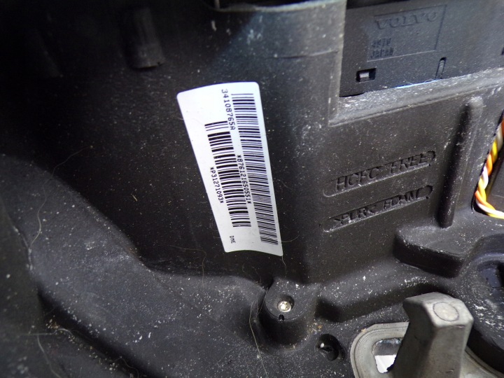 фото №6, Руль + подушка volvo v70 iii s60 ii v60 i 31271093 кожаный