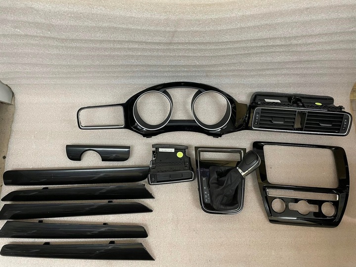 фото №8, Vw jetta 5c dekor рамка консоли pianio łuska