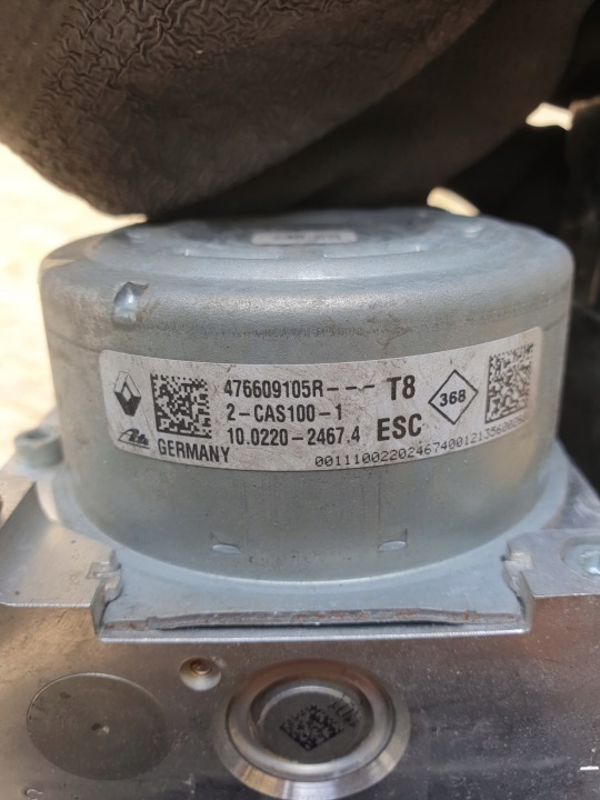 фото №5, Renault megane iv блок управления abs 476609105r 1.5 dci adblue