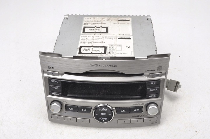 фото №1, Subaru outback iv радио 6cd 86201aj410