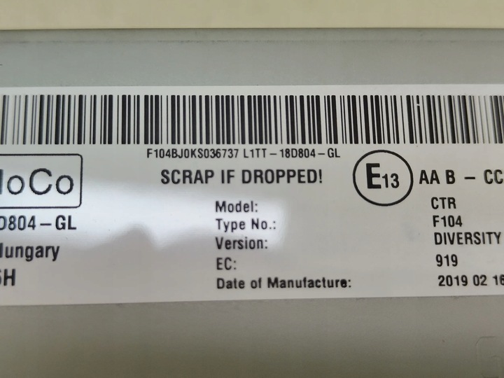 фото №8, Ford fiesta mk8 радіо навігація l1tt-18d804-gl