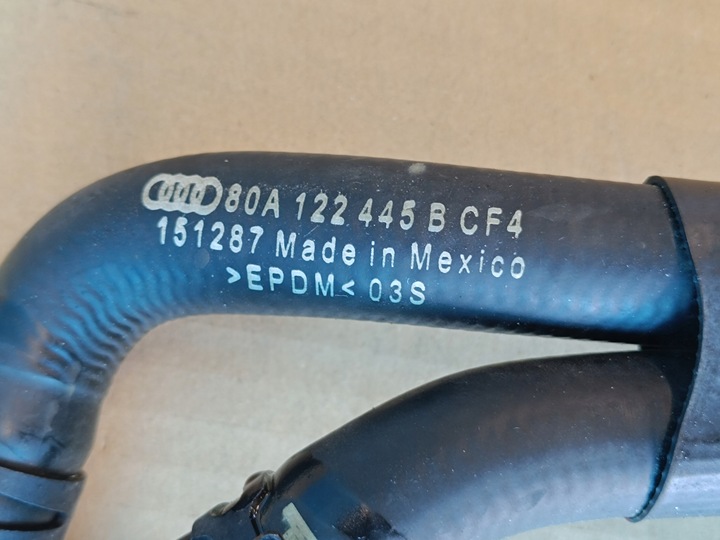 фото №10, Audi q5 fy рестайлінг 2.0 tdi 150kw 2022 r шланг шланг труба води 80a122449cf