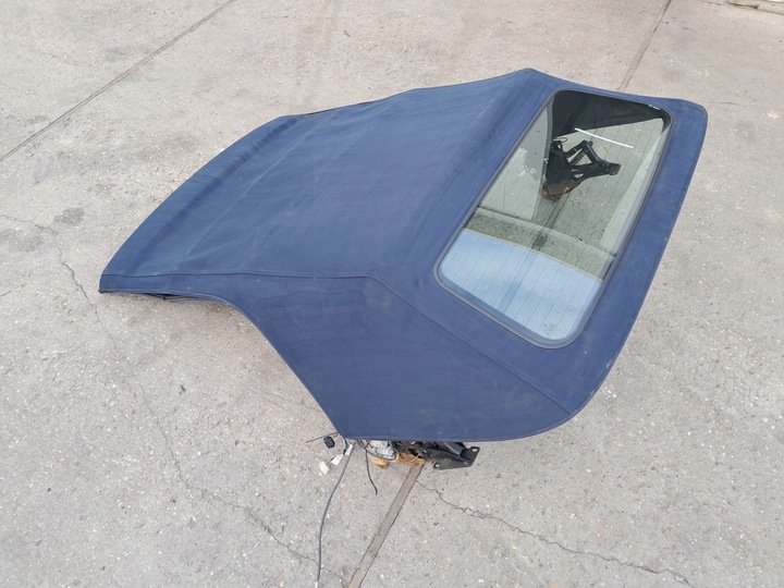 фото №11, Крыша синий электрический обшивка 8 243 262 рама каркас kpl bmw e46 cabrio