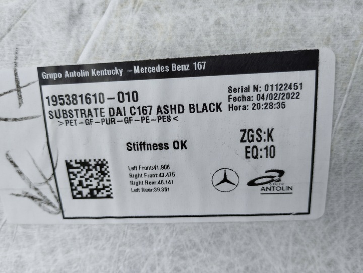 фото №7, Потолок mercedes gle w167 купе amg