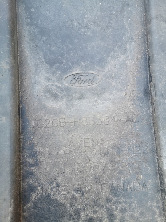 фото №9, Ford edge mk2 защита плита pod бампер перед g2gb-r8b384-ac