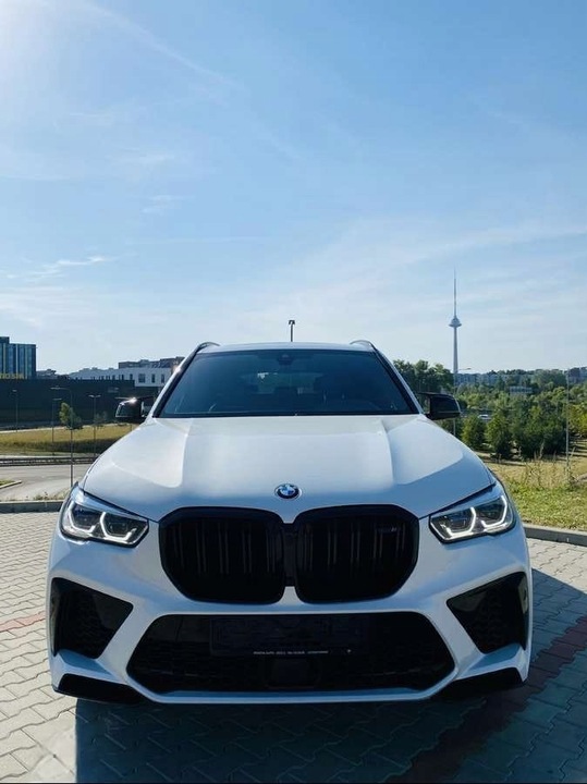фото №15, Bmw x5 g05 x5m bodykit f95 2018-2021 бампер дифузор решітка радіатора зад бампер x5 m