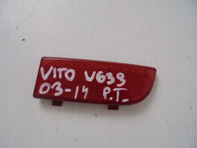 фото №1, Отражатель бампера правые зад mercedes vito w639 03-14